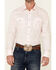 Image #3 - Roper Men's Amarillo Collection Solid Long Sleeve Western Shirt, Pink, hi-res