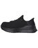 Image #2 - Skechers Women's Slip-Ins Tilido Ombray Work Shoes - Composite Toe, Black, hi-res