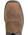 Image #5 - Double H Men's Saddle Composite Toe Western Work Boots, Brown, hi-res
