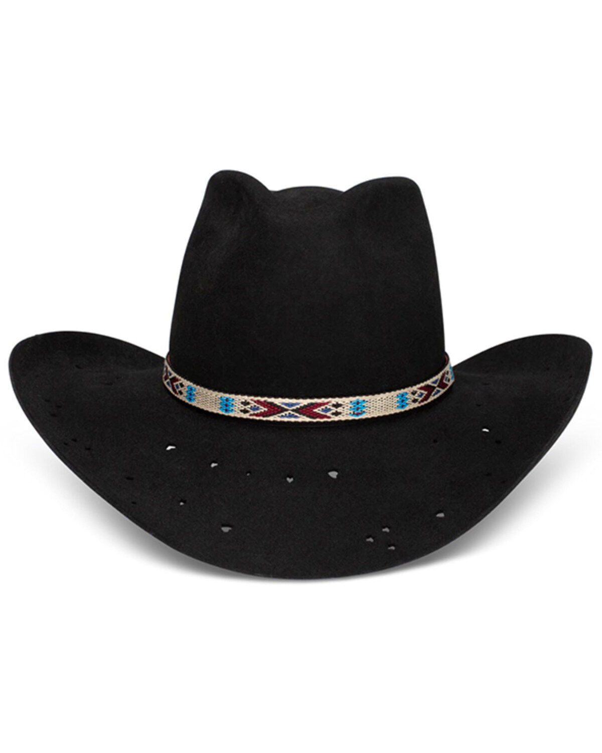 Image #2 - Charlie 1 Horse X Lainey Wilson Wild Horses Wool Felt Western Hat, Black, hi-res