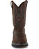 Image #4 - Cody James Men's Mustang Western Pull-On Work Boots - Soft Toe, Brown, hi-res