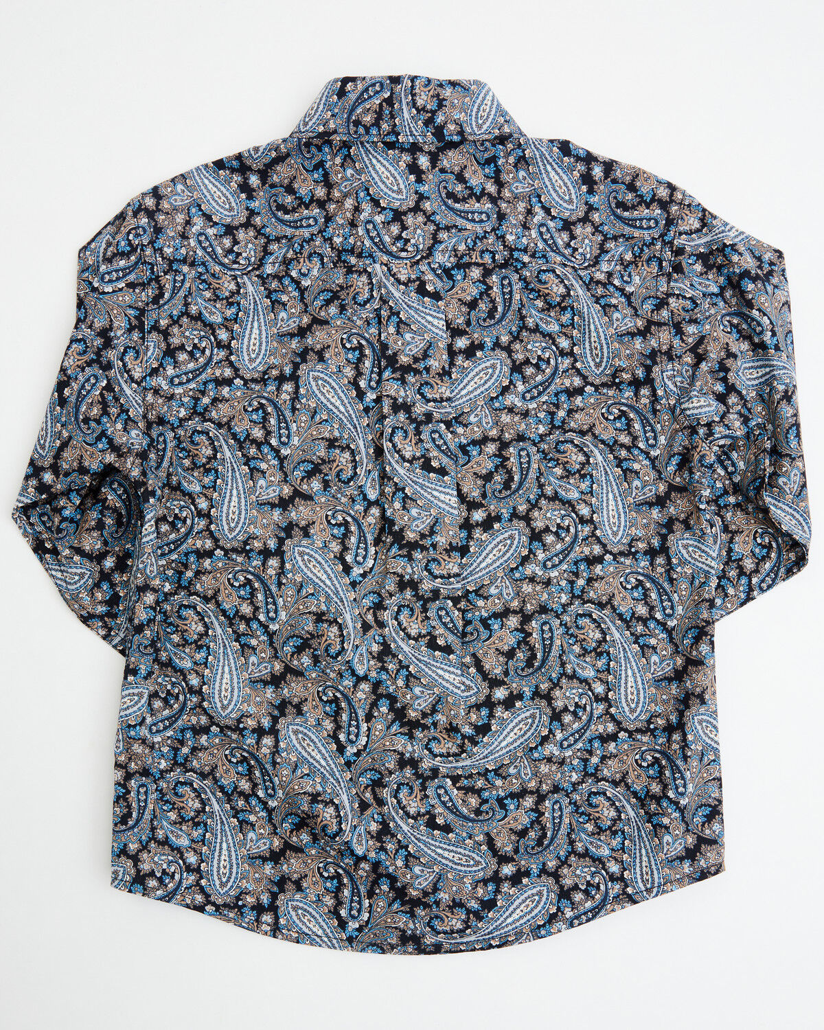 Image #3 - Cinch Toddler Boys' Paisley Print Long Sleeve Button-Down Western Shirt, Multi, hi-res