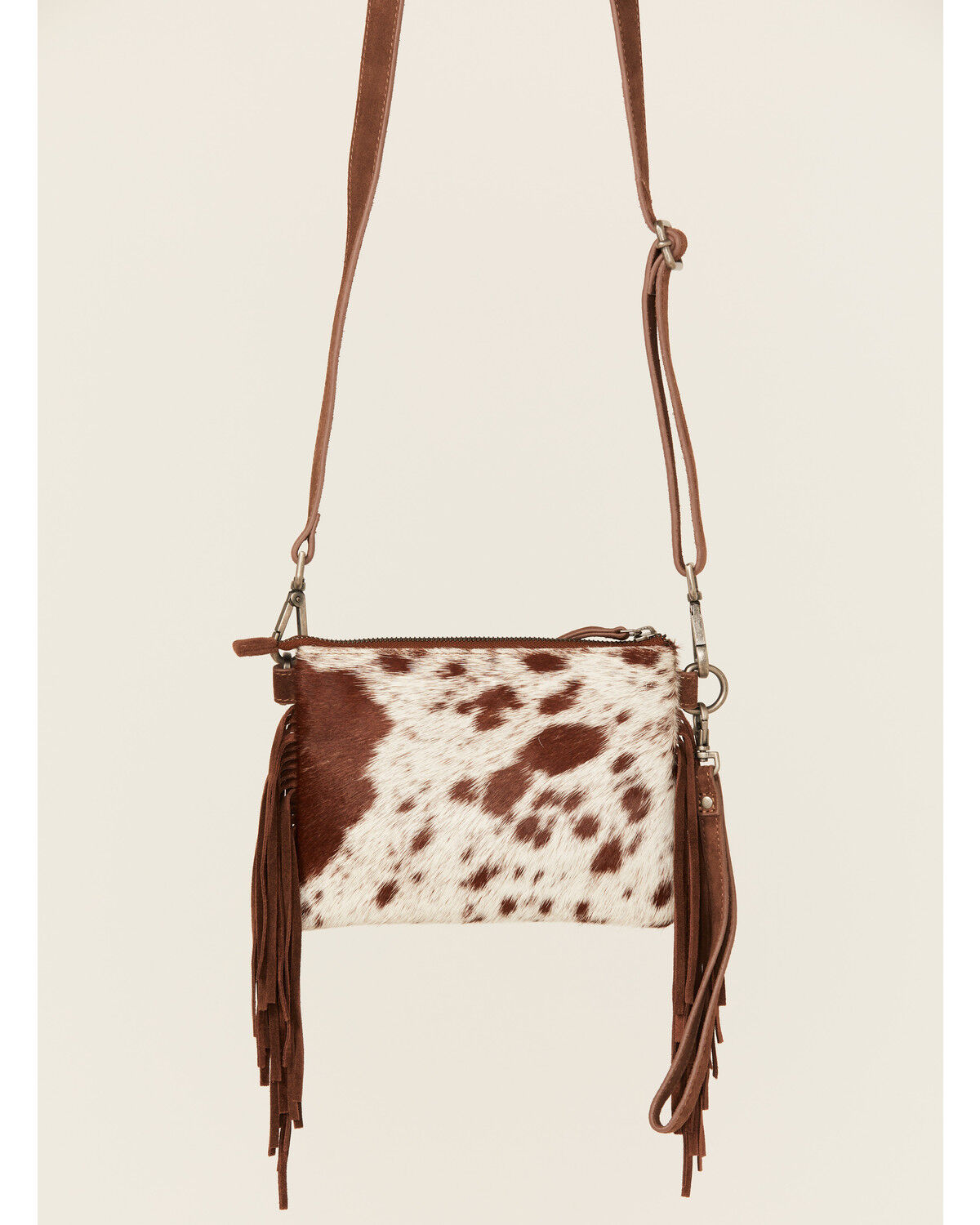 Image #3 - Shyanne Women's Meadow Hairon Leather Crossbody Bag, Brown, hi-res