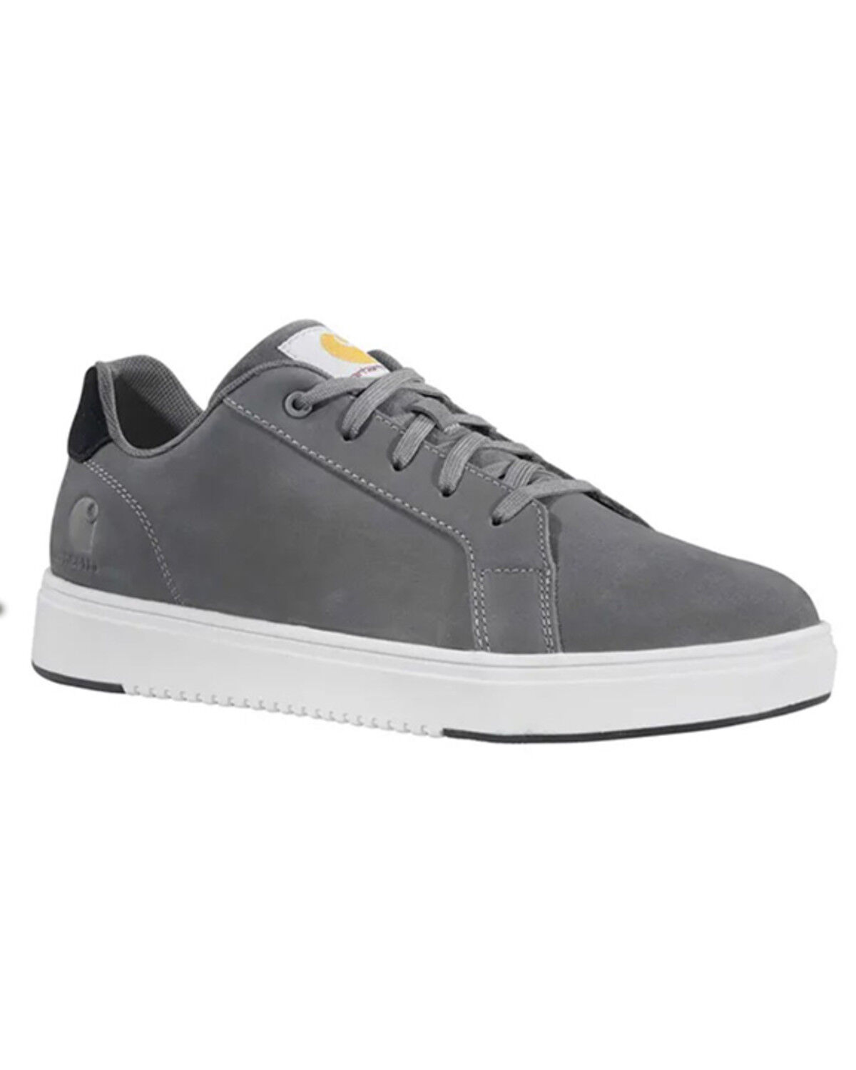 Carhartt Women's Detroit Leather Work Show - Soft Toe, Medium Grey, hi-res