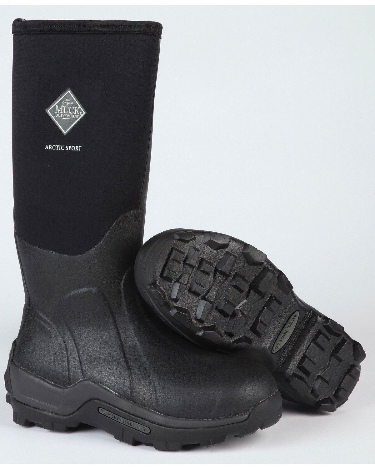 Image #1 - Muck Men's Black Arctic Sport Hi Boots, Black, hi-res