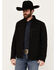 Image #1 - RANK 45&reg; Men's Richwood Softshell Jacket - Tall, Black, hi-res