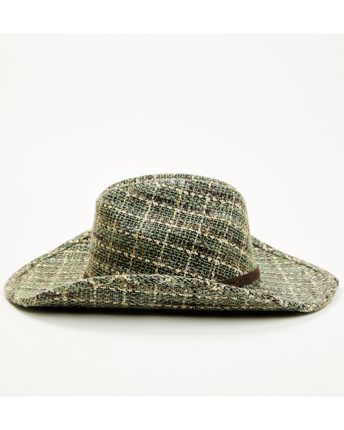 Image #3 - Shyanne Women's Tweed Cowboy Hat, Olive, hi-res