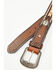 Image #2 - Cody James Men's Atwood Southwestern Inlay Belt, Dark Brown, hi-res