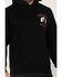 Image #3 - Riot Society Men's Boot Barn Exclusive Ropin' Souls Reaper Graphic Hooded Sweatshirt, Black, hi-res