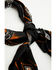 Image #2 - Shyanne Women's Delta Concho Buckle Printed Wild Rag, Black, hi-res