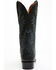 Image #5 - El Dorado Men's Exotic Caiman Western Boots - Round Toe, Black, hi-res