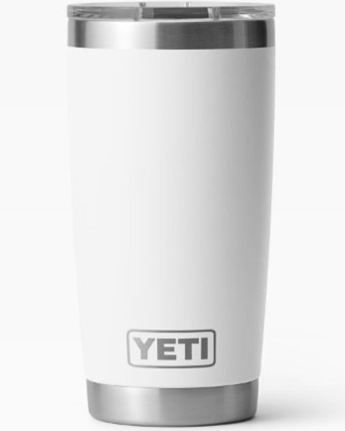 Image #1 - YETI Rambler&reg; MagSlider&trade; Lid 20oz Tumbler, White, hi-res