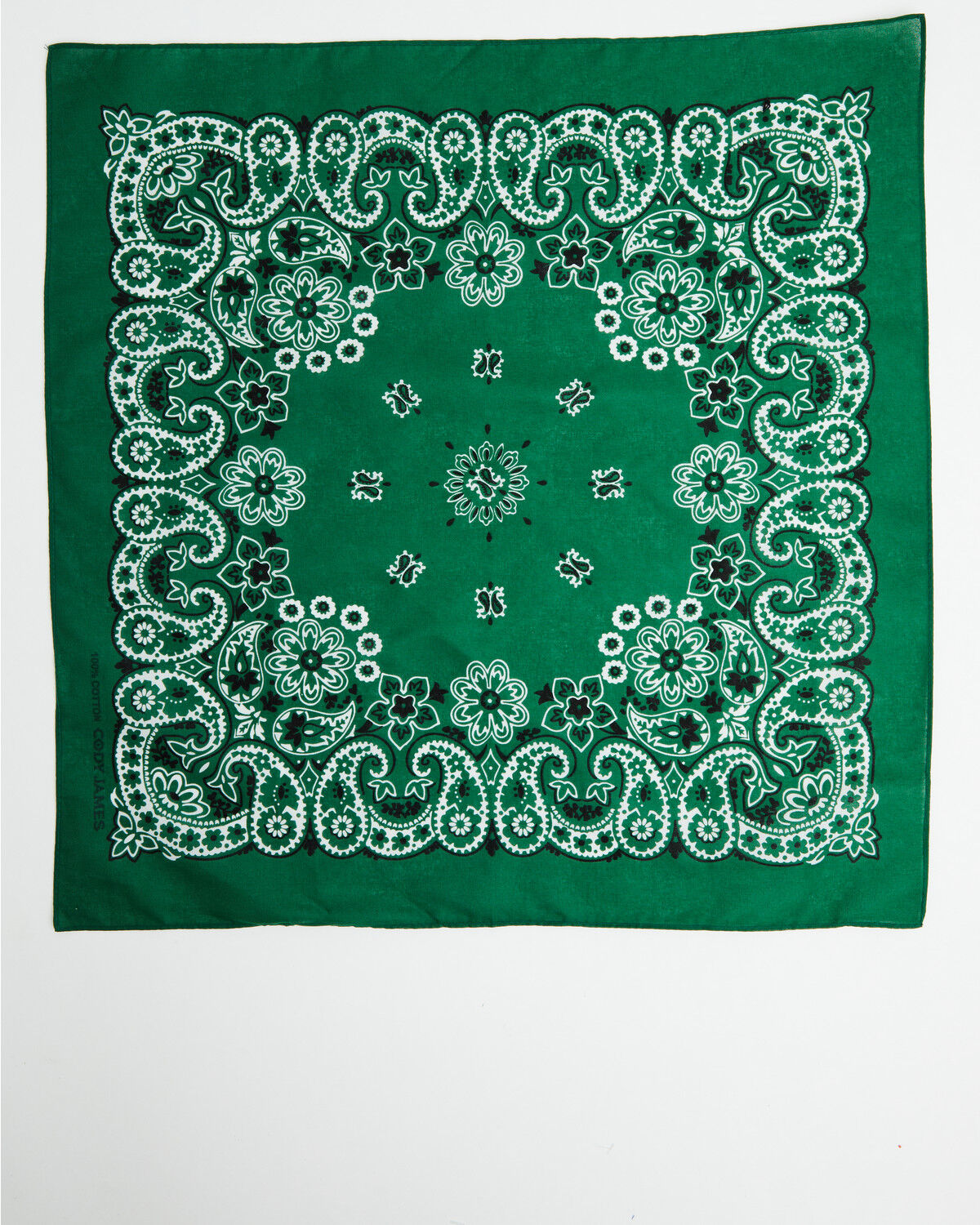 Image #1 - Cody James Dark Green Bandana, Dark Green, hi-res