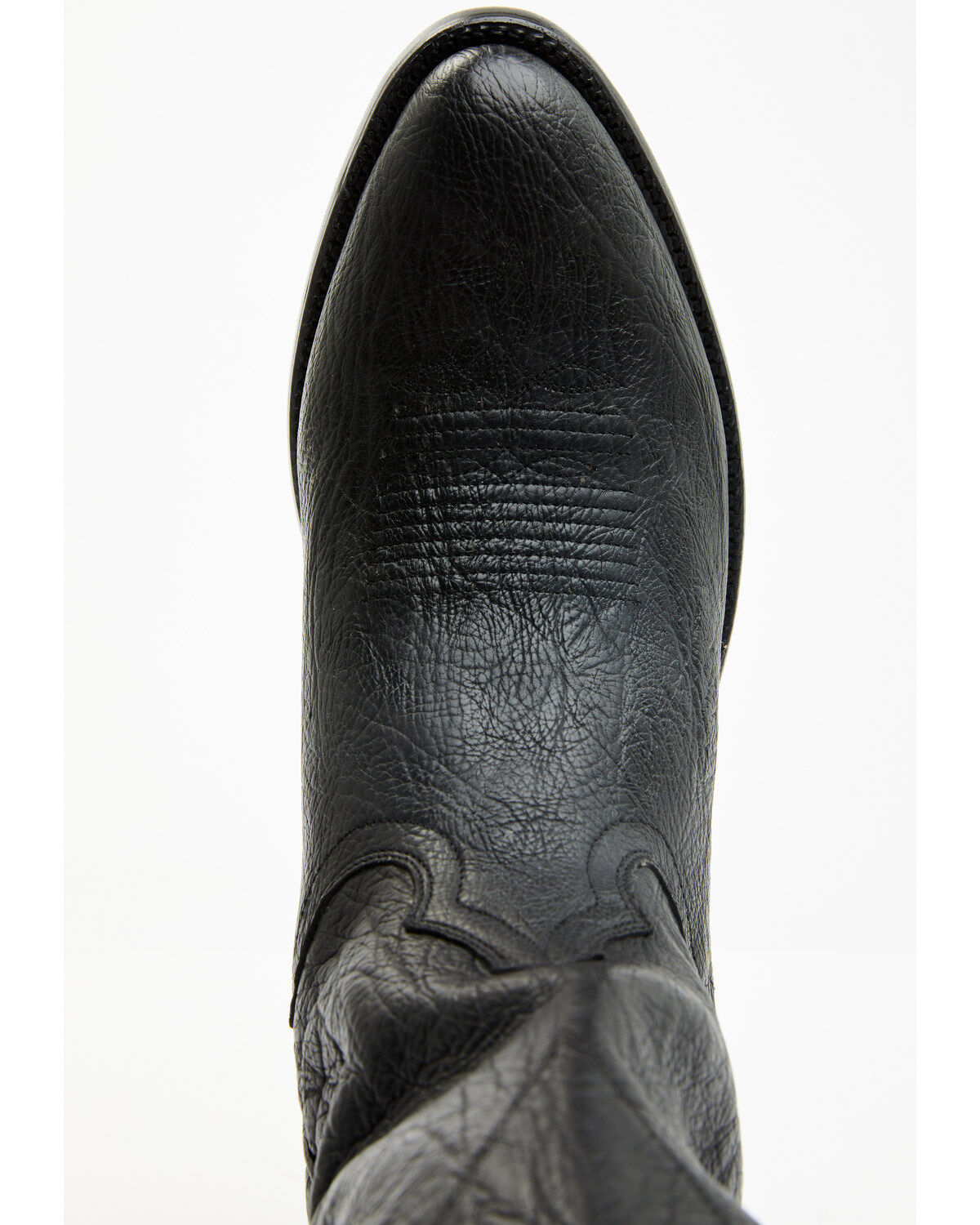 Image #6 - El Dorado Men's Sammy Western Boots - Round Toe, Black, hi-res
