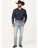 Image #1 - Ariat Men's M7 Linda Ray Light Wash Slim Straight Pro Series Performance Denim Jeans, Light Wash, hi-res