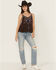 Image #1 - Levi's Women's 501 Plan To Stay High Rise Medium Wash Straight Denim Jeans, Medium Wash, hi-res