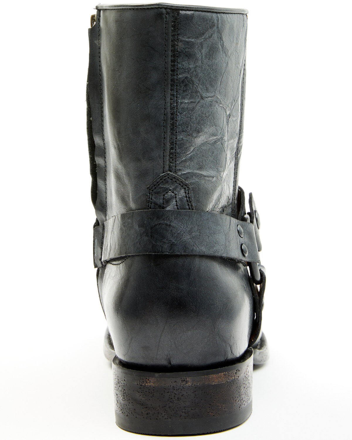 Image #5 - Moonshine Spirit&reg; Men's Pancho Harness Western Boots - Square Toe, Black, hi-res