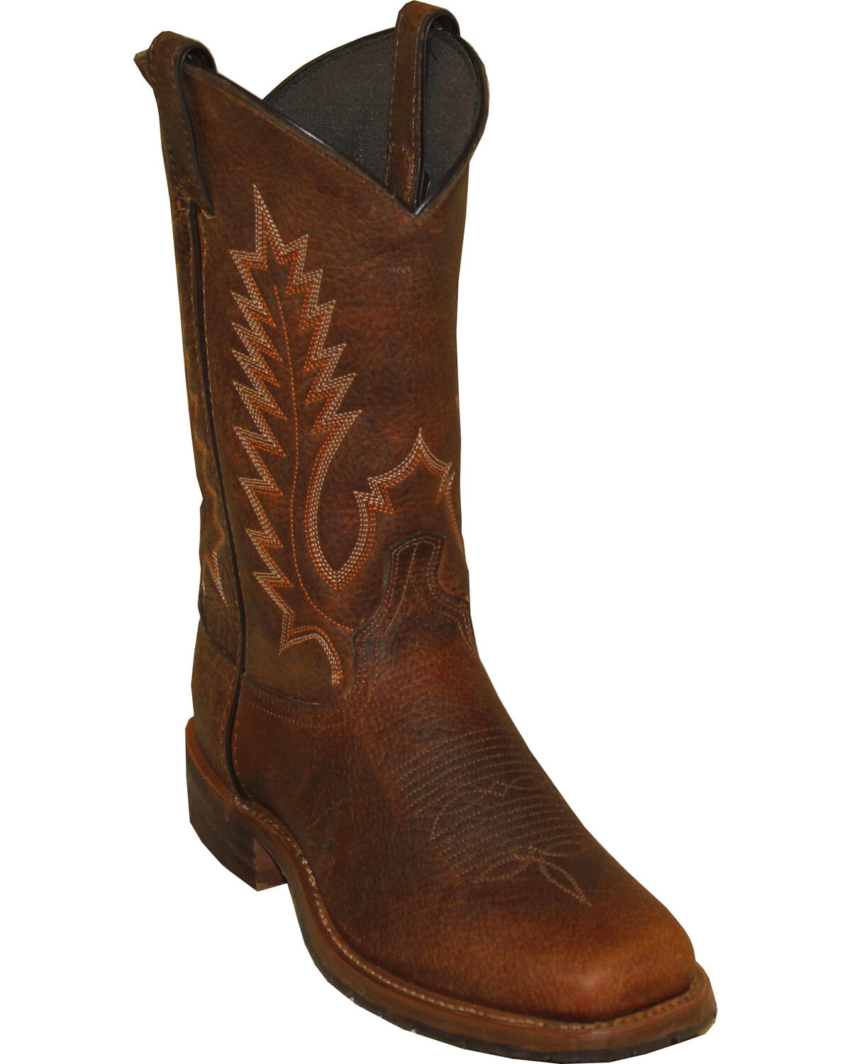 Image #1 - Abilene Boots Men's Pioneer Western Boots - Square Toe, Brown, hi-res