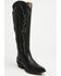 Image #1 - Shyanne Women's Leah Tall Western Boots - Snip Toe, Black, hi-res