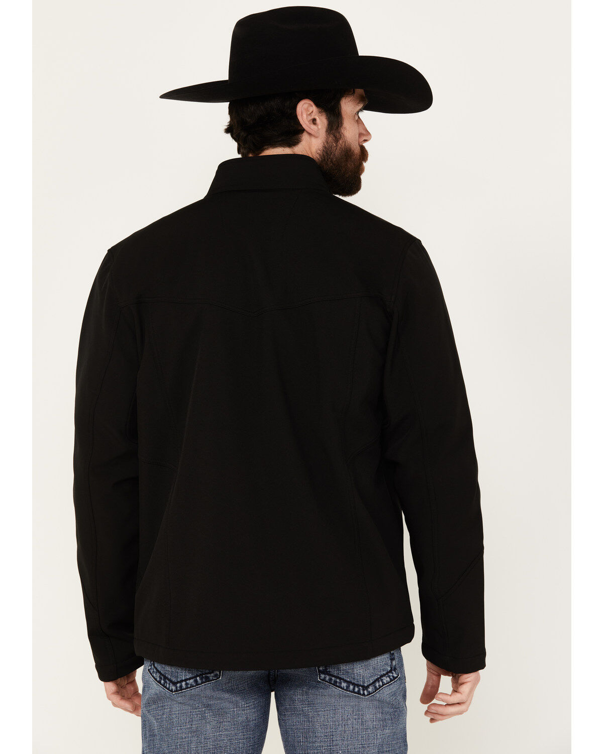 Image #4 - RANK 45&reg; Men's Richwood Softshell Jacket, Black, hi-res