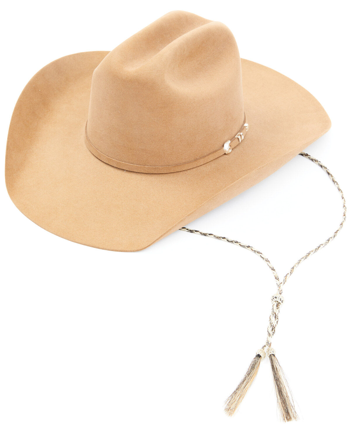 Image #6 - Colorado Horsehair Assorted Stampede Strings Hatband, Natural, hi-res