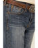 Image #2 - Cody James Boys' Wolfstooth Medium Wash Relaxed Bootcut Stretch Denim Jeans, , hi-res