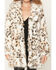 Image #3 - Shyanne Women's Peregrine Long Leopard Print Faux Fur Coat, Cream, hi-res