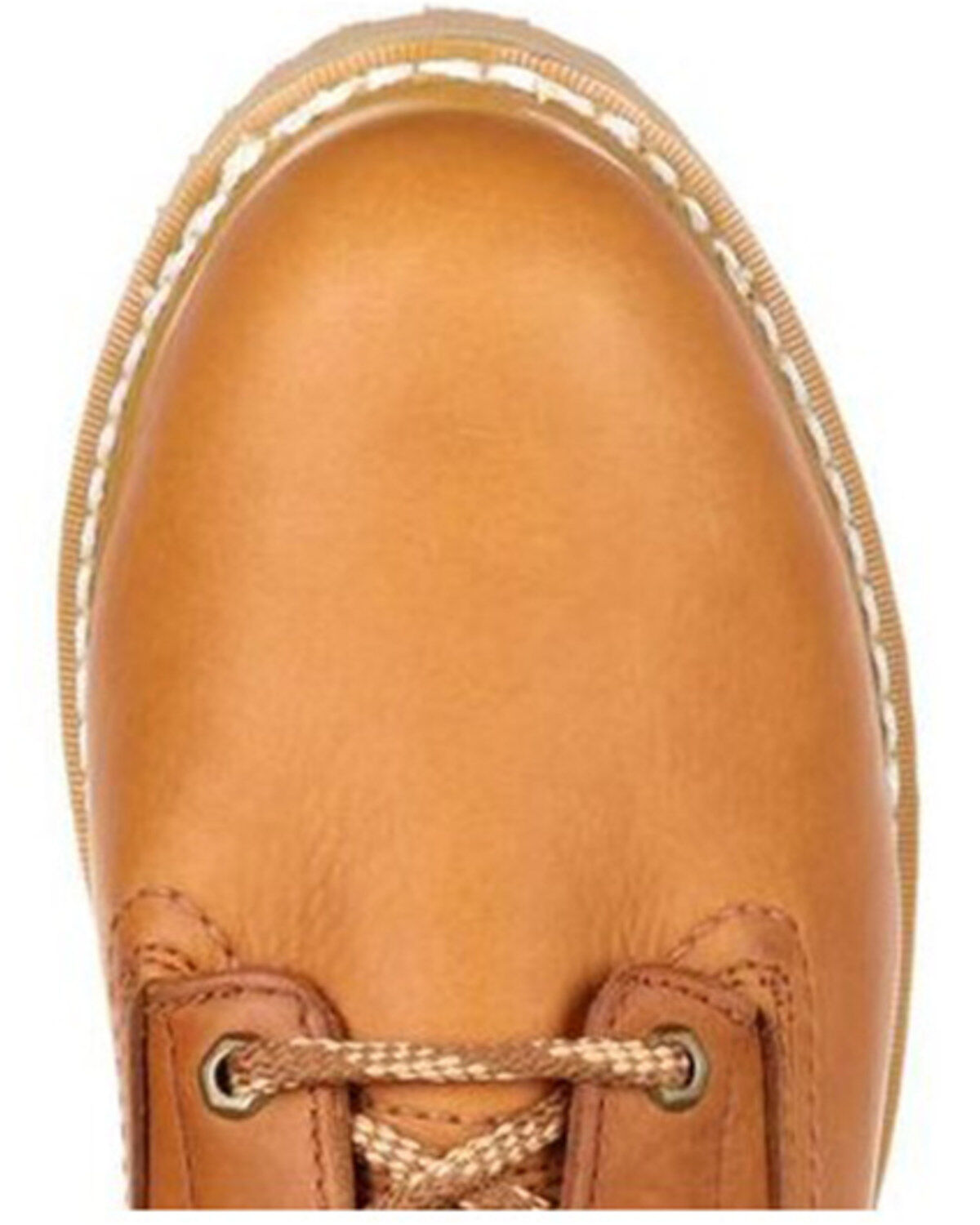 Image #6 - Georgia Men's Steel Toe Wedge 6" Work Boots, Brown, hi-res