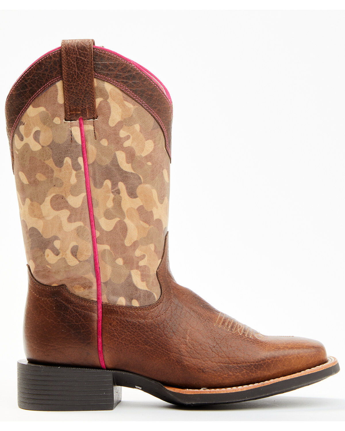 Image #2 - RANK 45&reg; Women's Jane Xero Gravity Performance Leather Western Boots - Broad Square Toe, Multi, hi-res