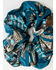 Image #5 - Shyanne Women's Calla Accessory Print Hair Scrunchie Pack - 2 Piece, Blue, hi-res