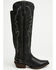 Image #2 - Shyanne Women's Leah Tall Western Boots - Snip Toe, Black, hi-res