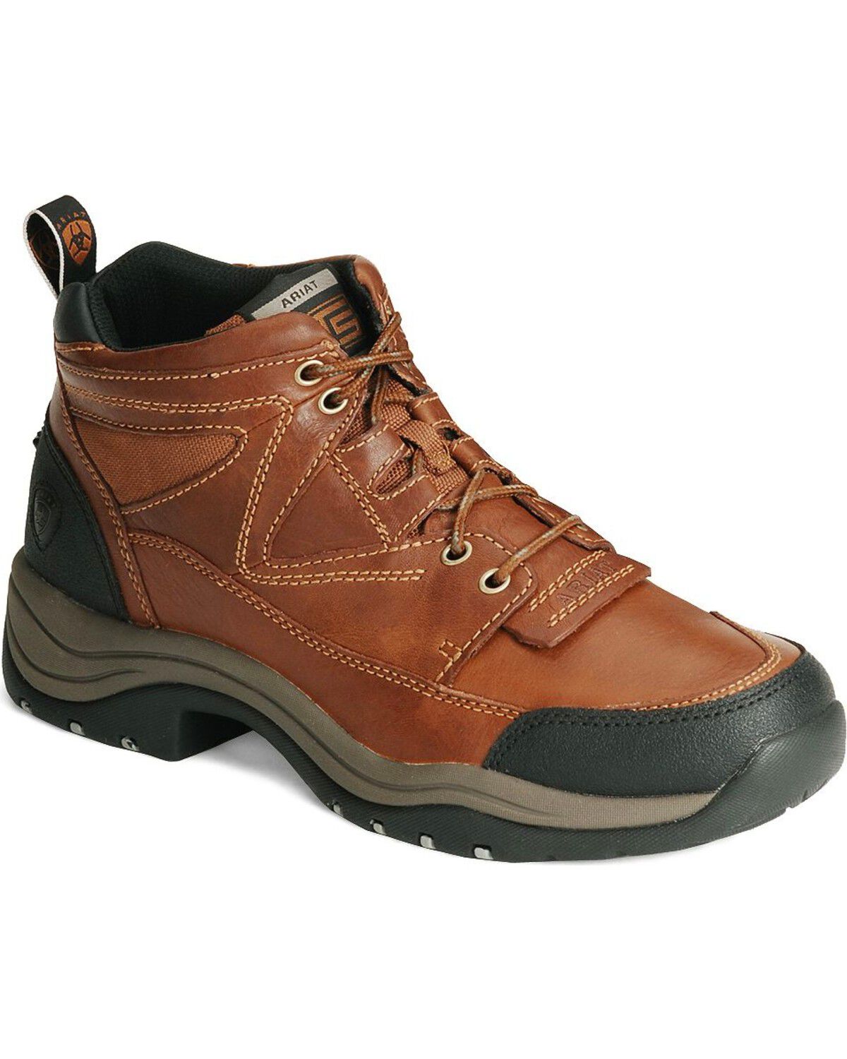 Image #1 - Ariat Men's Terrain Boots - Soft Toe, Cognac, hi-res