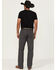 Image #3 - Wrangler Men's Tough Comfort Regular Fit Stretch Canvas Pants - Tall, Dark Grey, hi-res