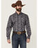 Image #1 - Cinch Men's Paisley Print Long Sleeve Button-Down Western Shirt, Multi, hi-res