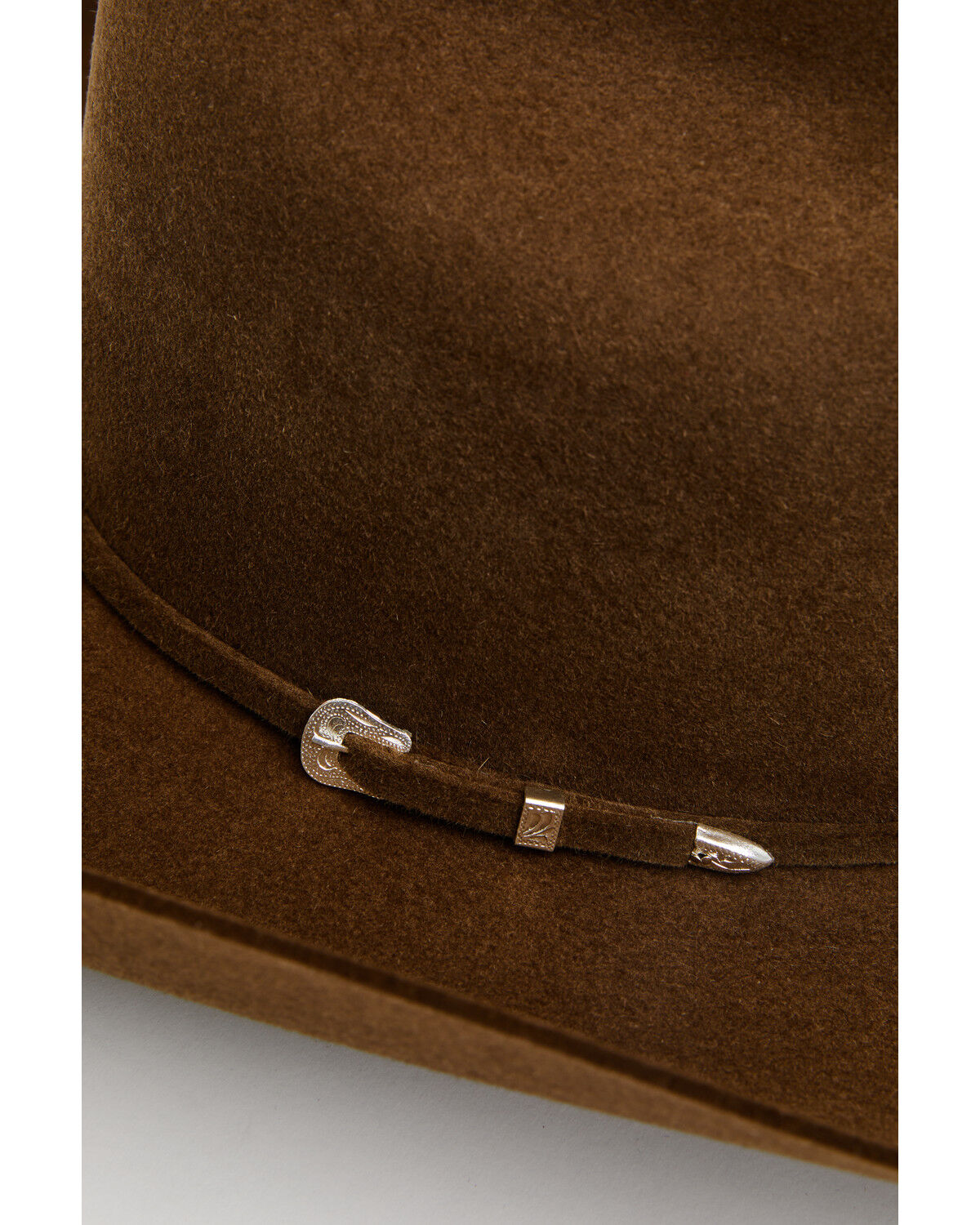 Image #2 - Serratelli Beaumont 6X Fur Felt Cowboy Hat, Nutmeg, hi-res