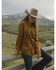 Image #1 - Idyllwind Women's Norton Faux Suede Fringe Shacket, Pecan, hi-res