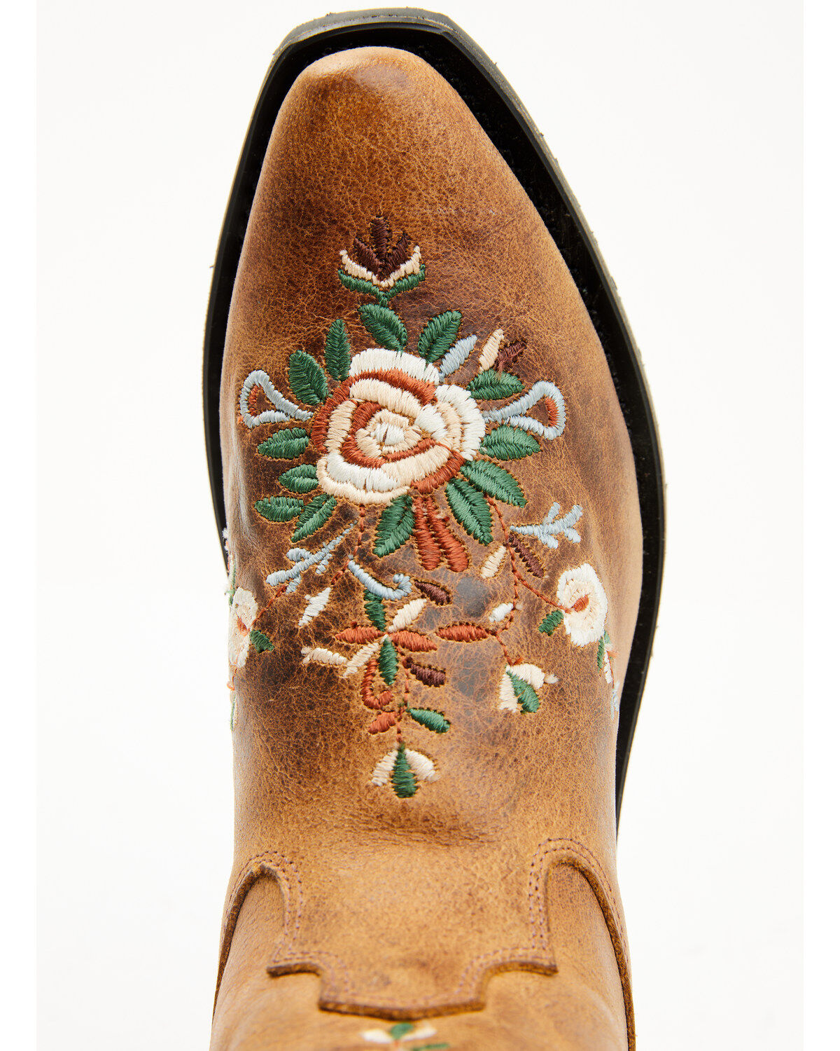 Image #6 - Shyanne Girls' Little Maisie Western Boots - Snip Toe, Brown, hi-res