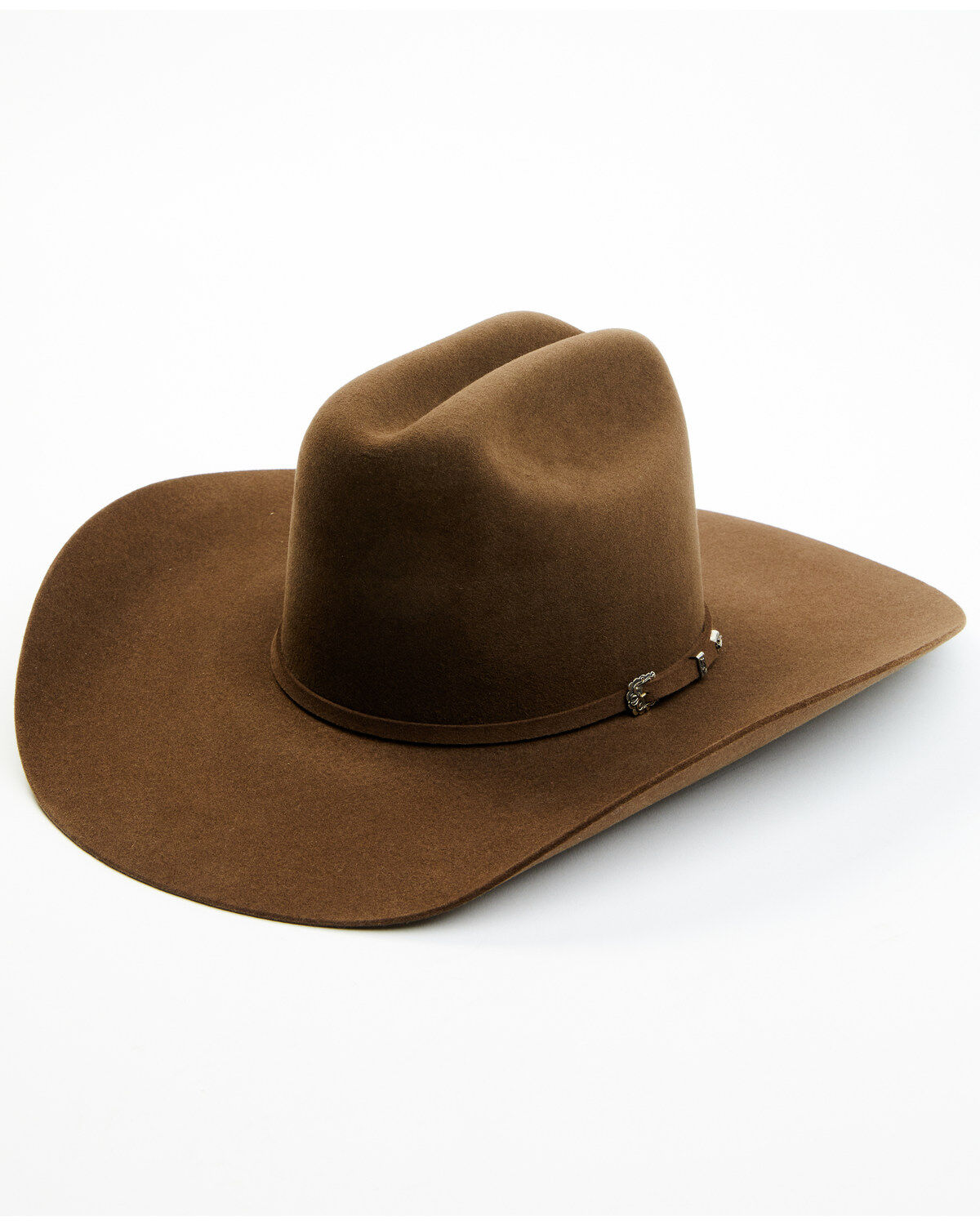 Serratelli Peco 6X Felt Cowboy Hat, Dark Brown, hi-res