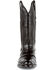 Image #4 - Ferrini Men's Stallion Alligator Belly Western Boots - Round Toe, Black, hi-res