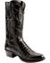 Image #1 - Lucchese Men's 1883 Exotic Caiman Belly Tall Western Boots - Round Toe, Black, hi-res