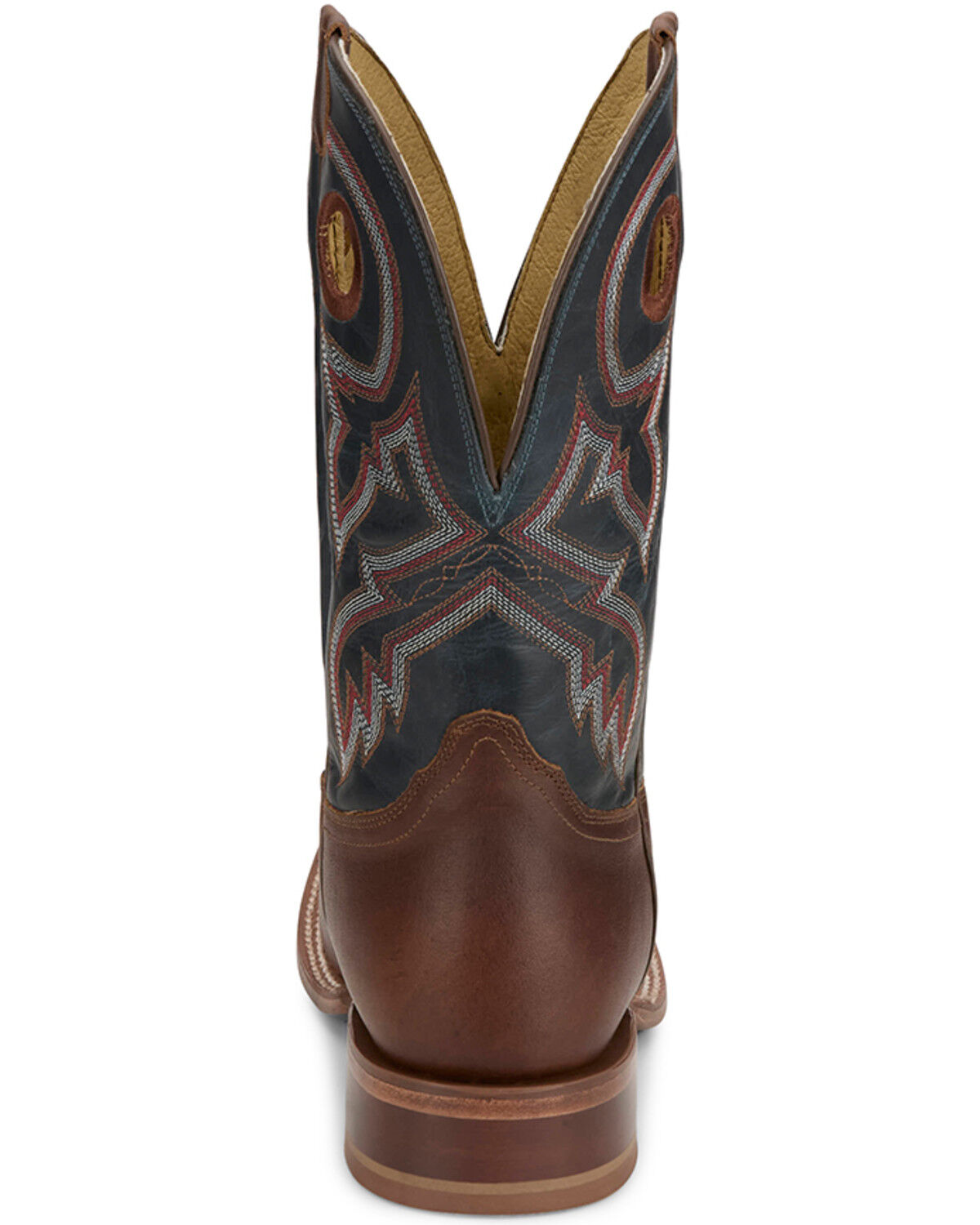 Image #5 - Tony Lama Men's Lars Western Boots - Broad Square Toe, Brown, hi-res