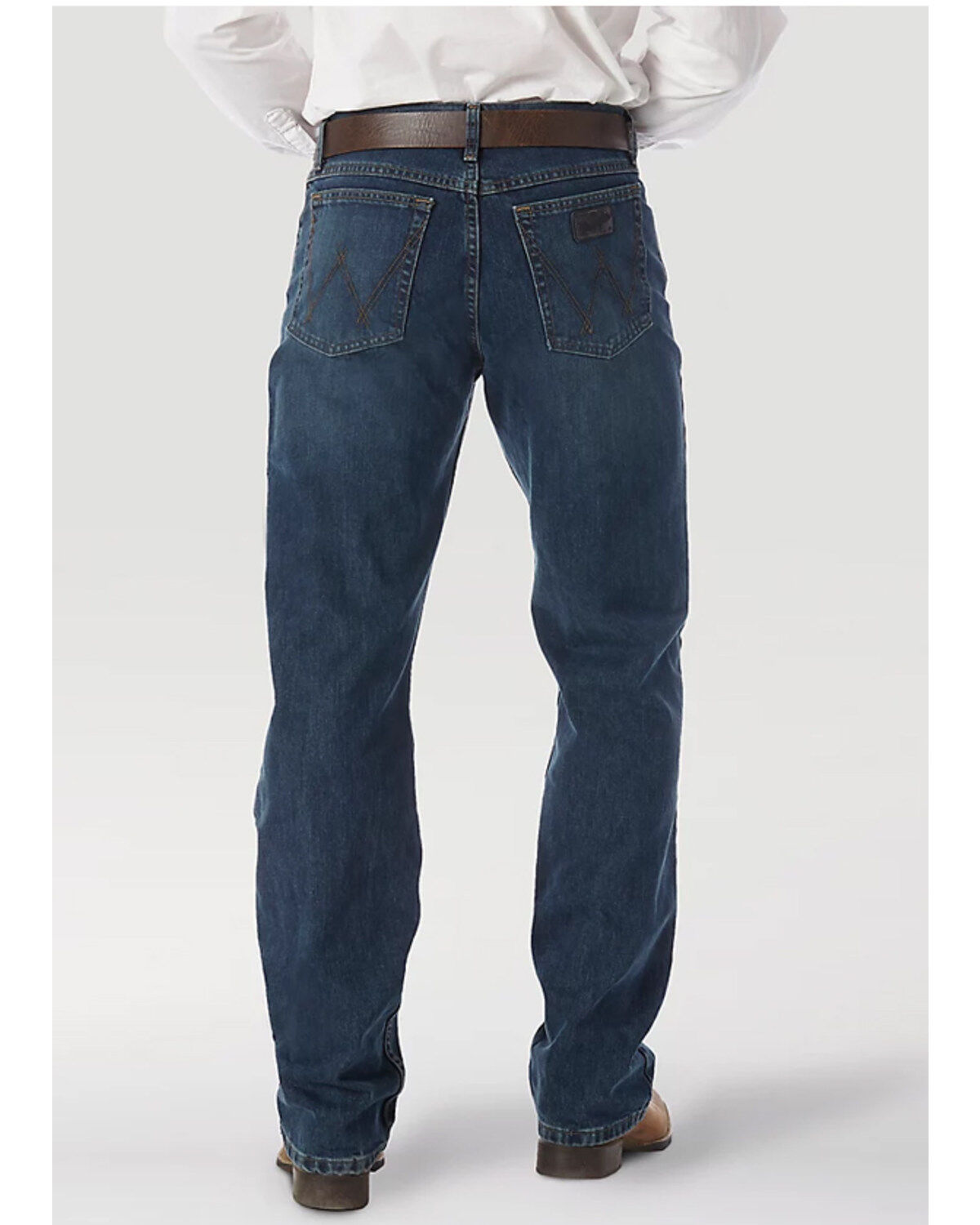 Image #3 - Wrangler Men's 20X Relaxed Competition, Vintage Blue, hi-res