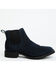 Image #2 - Laredo Men's Cambridge Suede Western Ankle Boots - Broad Square Toe, Blue, hi-res
