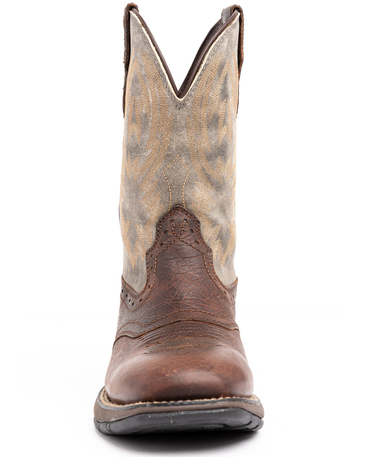 Image #4 - Cody James Men's Tyche Lite Performance Western Boots - Broad Square Toe, Brown, hi-res