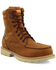 Image #1 - Twisted X Men's 8" Lace-Up Wedge Work Boots - Composite Toe, Brown, hi-res