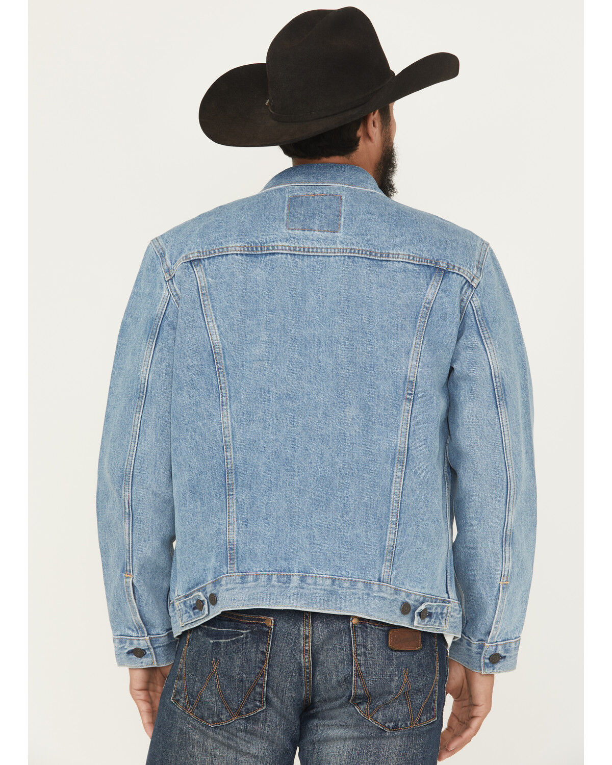 Image #4 - Levi's Men's Light Wash Denim Trucker Jacket, Light Wash, hi-res
