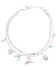 Image #2 - Shyanne Women's Charmed Boot Bracelet, Silver, hi-res