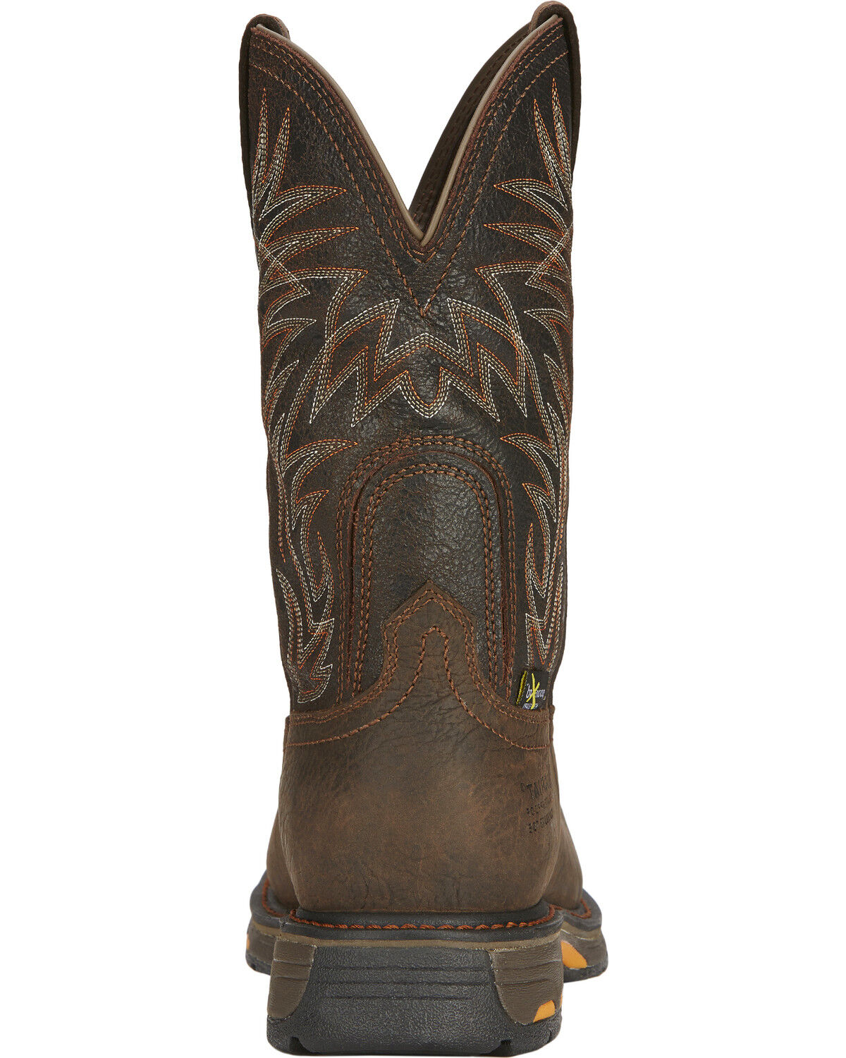 Image #5 - Ariat Men's WorkHog&reg; Waterproof Met Guard Western Work Boots - Composite Toe, Brown, hi-res