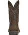 Image #5 - Ariat Men's WorkHog&reg; Waterproof Met Guard Western Work Boots - Composite Toe, Brown, hi-res