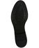 Image #7 - Justin Men's Basics Roper Western Boots - Medium Toe, Black, hi-res